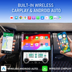 VIKNAV 13 Inch Android Car Radio And AC panel for Land Rover Range Rover Discovery 5 2017-2020 Auto Stereo Screen Upgrade Wireless Carplay GPS Navigation Multimedia Player