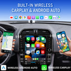 VIKNAV 12.1 Inch Android Car Radio For Jaguar F-PACE 2016-2019 Auto Stereo Screen Upgrade Wireless Carplay GPS Navigation Multimedia Player