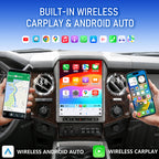 VIKNAV 12.1 Inch Android Car Radio For Ford F250/F350 2013-2014 Auto Stereo Screen Upgrade