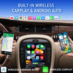 VIKNAV 9.7 Inch Android Car Radio For Jaguar X-TYPE 2004-2008 Auto Stereo Screen Upgrade Wireless Carplay GPS Navigation Multimedia Player