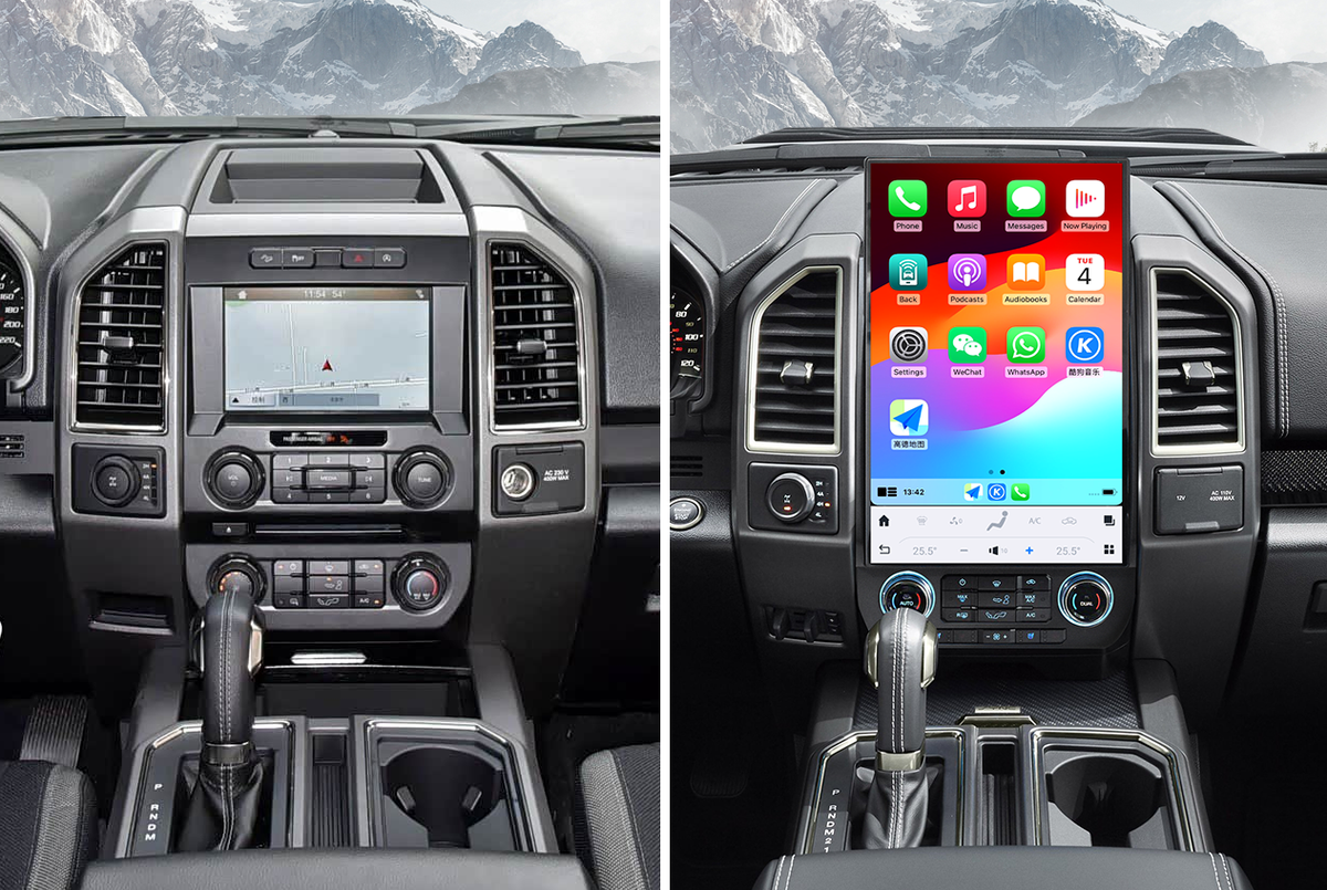 Ford Vertical Screen Android Radio Upgrade Guide