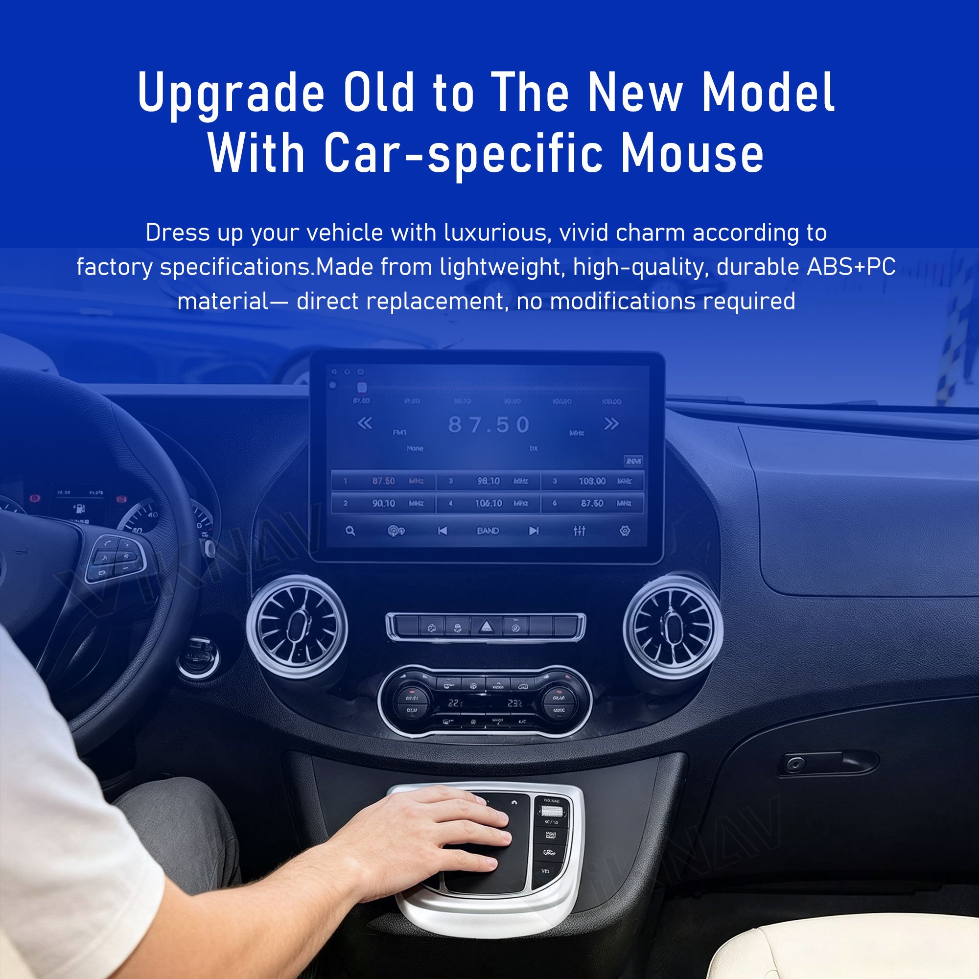 Touchpad Control Panel Mouse For Mercedes Benz Vito Handwriting Car Center Console