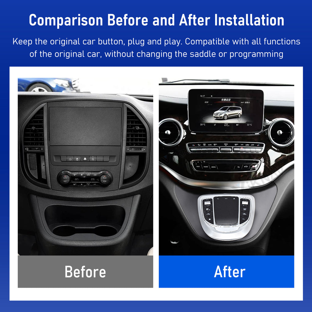 Touchpad Control Panel Mouse For Mercedes Benz Vito Handwriting Car Center Console