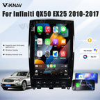 Viknav 12.1 inch Android Car Stereo For Infiniti QX50 EX25 2010-2017 Wireless CarPlay & Android Auto GPS Navigation Head Unit