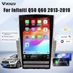 Viknav 12.1 inch Android Car Stereo For Infiniti Q50 Q60 2013-2019 Wireless CarPlay & Android Auto GPS Navigation Head Unit