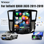 Viknav 12.1 inch Android Car Stereo For Infiniti QX60 JX35 2011-2020 Wireless CarPlay & Android Auto GPS Navigation Head Unit