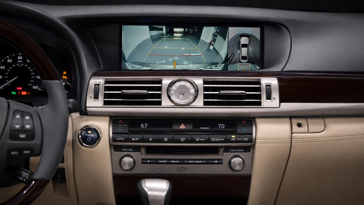 Retains Factory Backup Camera
