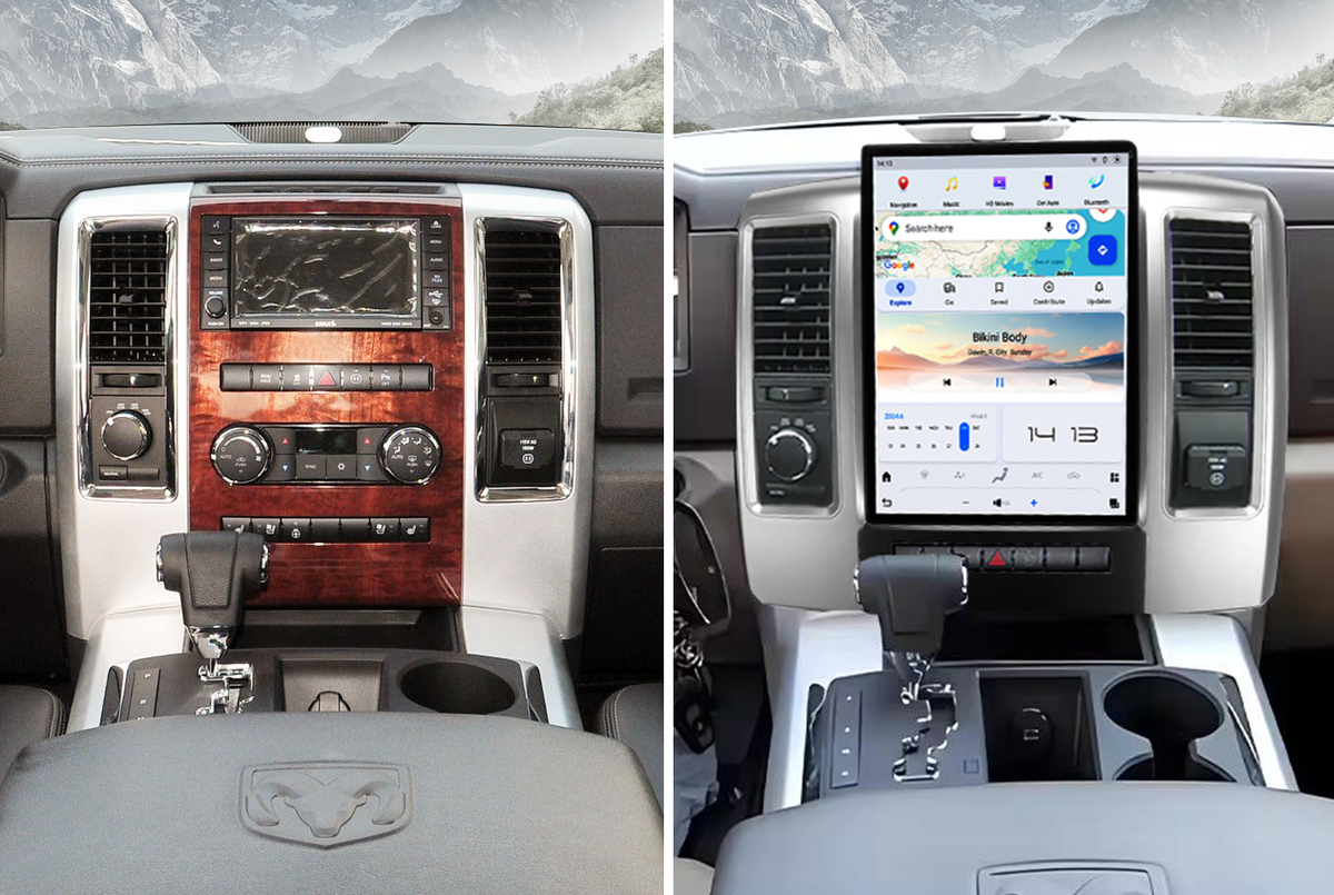 Dodge Vertical Screen Android Radio Upgrade Guide