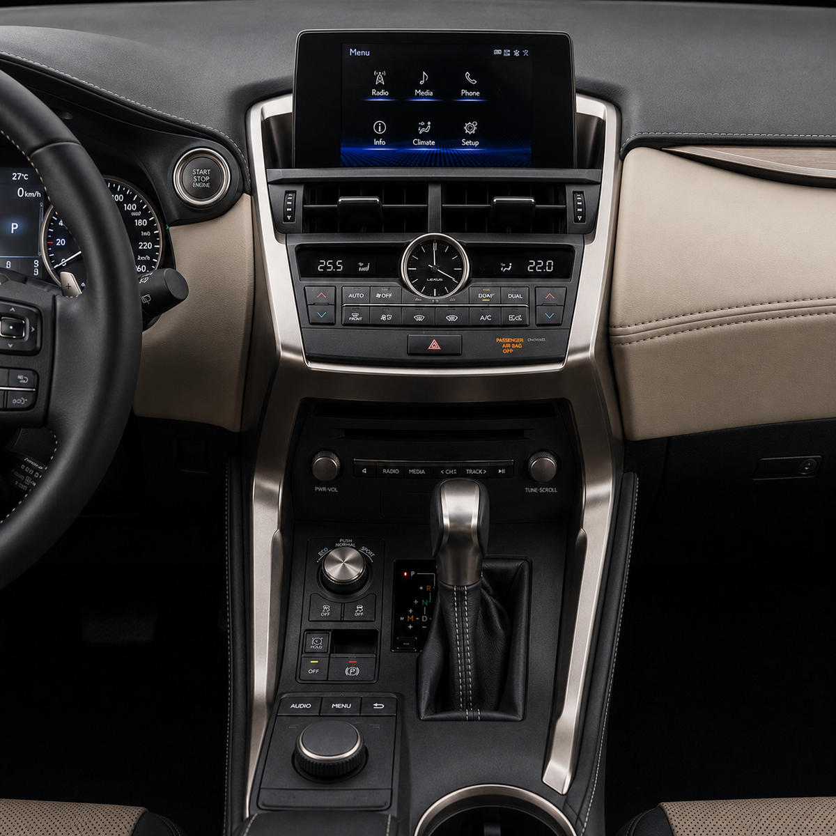 2015-2017 NX Rotary Knob