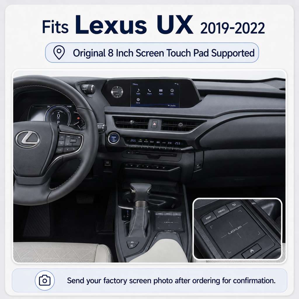VIKNAV Wireless CarPlay Android Auto Decoder Linux Interface Box Upgrade for Lexus UX 2019-2022
