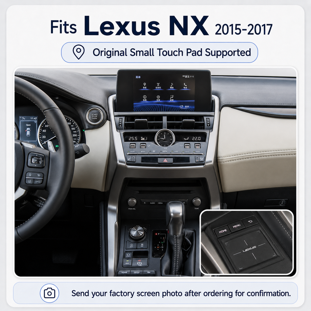 VIKNAV Wireless CarPlay Android Auto Decoder Linux Interface Box Upgrade for Lexus NX 2015–2020