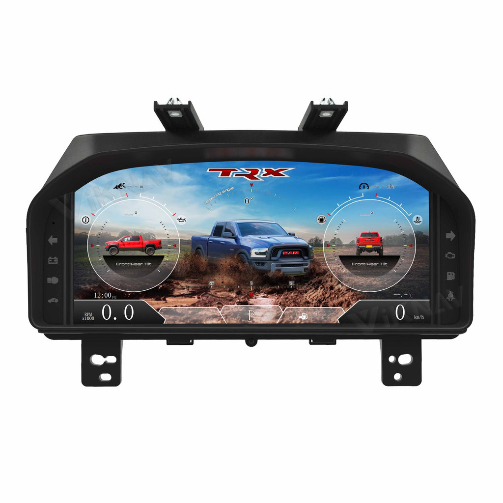 Viknav 13.1 inch Digital Cluster For Dodge Ram 1500 2500 3500 2013-2018 LCD Instrument Speedometer Dashboard Panel