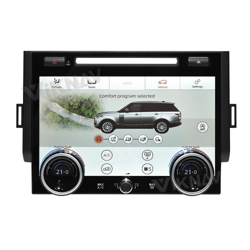 12.3 Inch Car Stereo Radio For Range Rover Sport L494 2013-2017 GPS Navigation Multimedia Player Carplay AC Panel Touch Screen(AC)