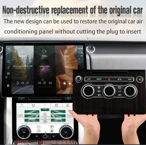 Viknav Android Auto Car Radio For Range Rover Vogue L405 2013-2017 wireless Carplay GPS Navigation Multimedia Stereo Player Head Unit(128GB)