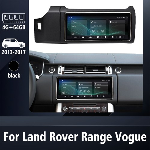 12.3 Inch Touch Screen Car Radio For Land Rover Range Rover Vogue L405 2013-2017 Multimedia Player GPS Navigation Head Unit（black 64GB）