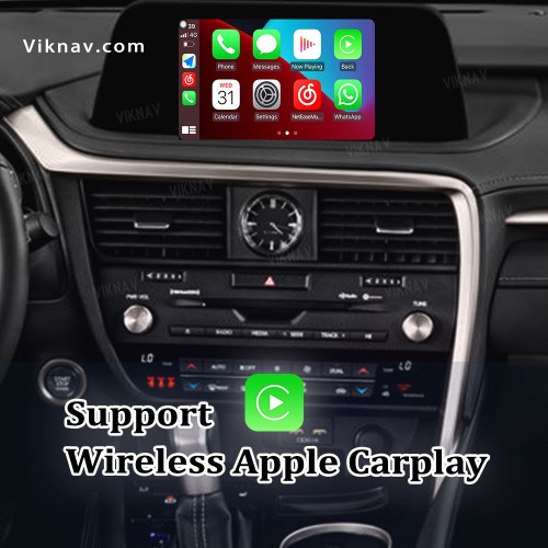 Viknav Fit For Original Car 8 Inch Screen Linux System For Lexus RX 2020 2021 2022 Wireless Apple CarPlay Android Auto