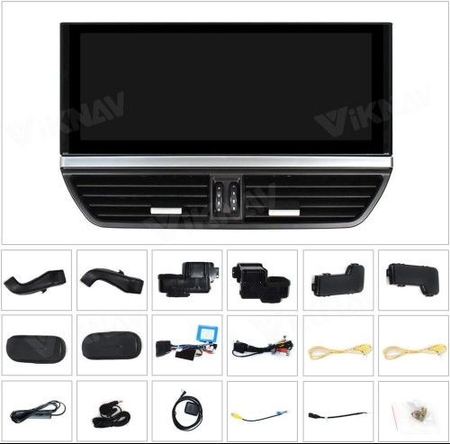 Viknav Ship From USA  Android Car Radio For Porsche Cayenne 2011-2017 Touch Screen Upgrade for Porsche Cayenne Tape Recorder Head Unit GPS Navigation Multimedia Player (PCM 3.0&3.1)