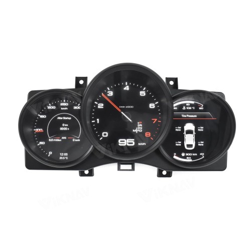 Viknav Ship From USA Car Digital Cluster Instrument for Porsche Macan 2012-2023 Linux System Car Speed Meter Screen Instrument Replacement For Cayman Boxster 2012-2022