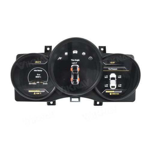 Viknav Ship From USA Car Digital Cluster Instrument for Porsche Macan 2012-2023 Linux System Car Speed Meter Screen Instrument Replacement For Cayman Boxster 2012-2022