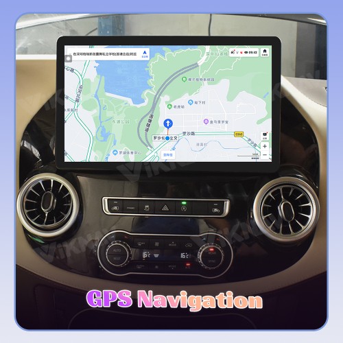 Viknav 13 Inch Android 8 Core Car Player Multimedia Radio For Benz Vito 2015-2021 GPS Navigation（128GB）