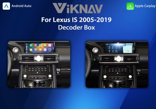 Viknav Linux System For Lexus IS 2005-2019 Wireless Apple CarPlay Android Auto Stereo Only Support Original Car Screen