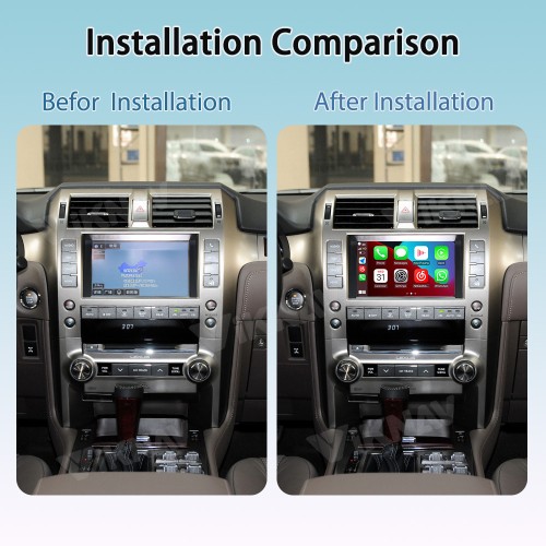 Viknav Linux Interface Box For Lexus GX 2014 -2020 Wireless Apple CarPlay Android Auto Only Support Original Car Screen