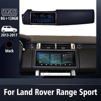 12.3 Inch Car Stereo Radio For Range Rover Sport L494 2013-2017 GPS Navigation Multimedia Player Carplay AC Panel Touch Screen(Black 128GB)