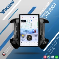 Viknav Car Radio For Chevrolet  Silverado / GMC SIERRA 2013-2018 HD Touch Screen Android Head Unit Wirless Carplay GPS Navigation Player Autoradio (black 128GB)