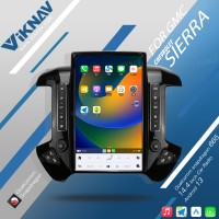 Viknav Car Radio For Chevrolet  Silverado / GMC SIERRA 2013-2018 HD Touch Screen Android Head Unit Wirless Carplay GPS Navigation Player Autoradio (black 128GB)