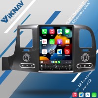 Viknav Car radio For Chevrolet Silverado GMC SIERRA 2007 - 2013 Vertical Screen 12.1 INCH Car Stereo DVD player GPS Navigation Head UNIT （128gb)