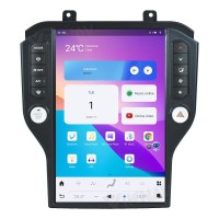 Viknav Ship From USA 14.4 Inch Android Car Radio For Ford Mustang 2015-2020 Vertical Touch Screen Multimedia Player Android Auto GPS Navigation Head Unit (Without B&O Amplifier Version)